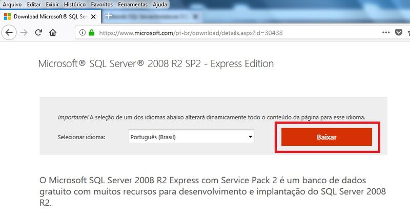 Arquivo:Instalacao SQL Server 2008 R2 Express 1.jpg
